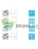 Пистолет за лепене на пластмаса StapleMaster, 50W + 200 скоби